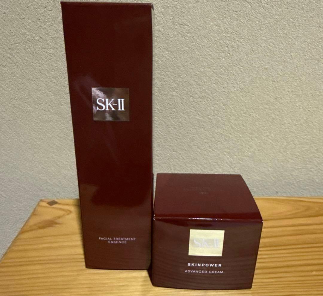 SK-Ⅱ化粧水230mlクリーム80g スキンケア2点セット