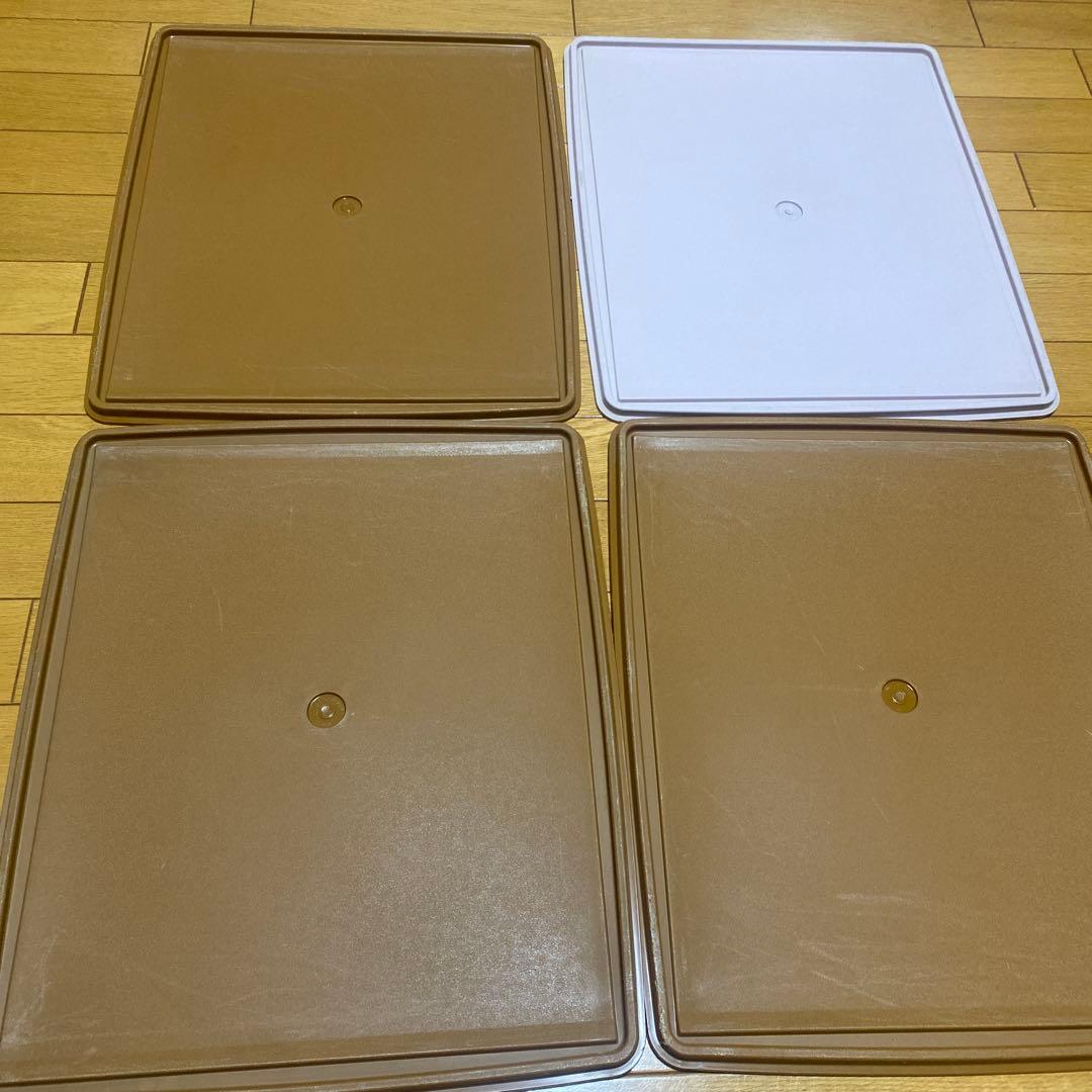 タッパーウェア　ディープスーパーケース4個セット