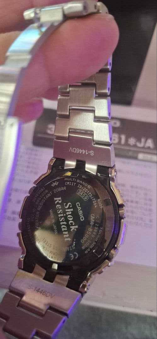 CASIO G-SHOCK GMW-B5000D-1JF 電波ソーラー モバイル