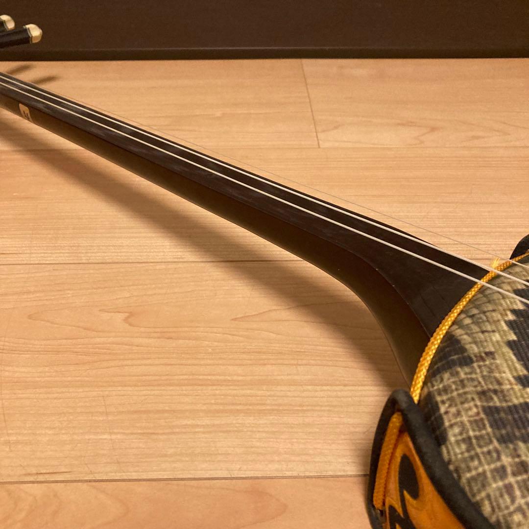 沖縄三線 人工皮 合皮 初心者おすすめ 沖縄 三線 民謡 和楽器 本体のみ