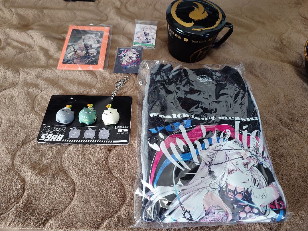 【獅白ぼたん】各種周年・記念グッズセット　未使用・未開封多数！【ホロライブ】