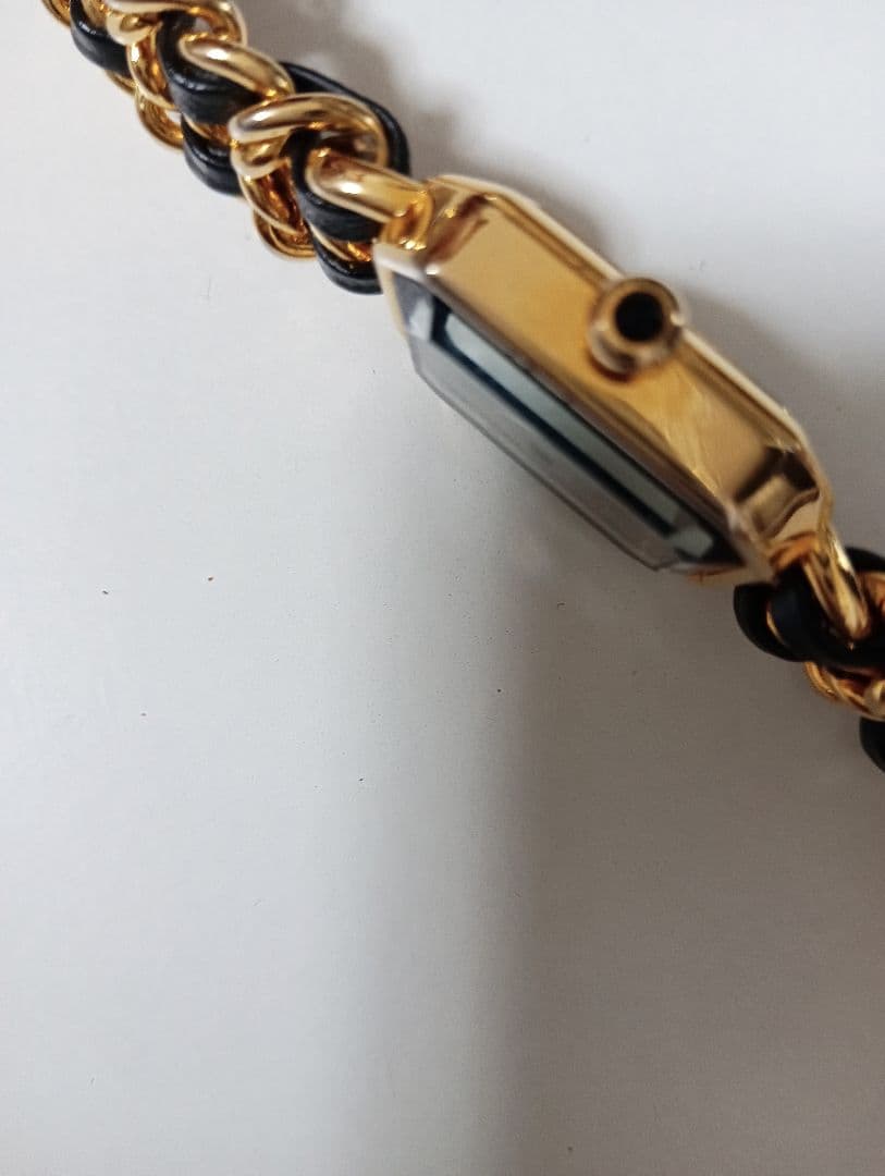 CHANEL ゴールド ブラック アナログ時計［ぬしこ］