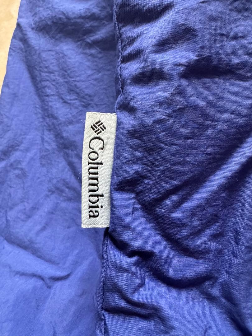 90s 00s Columbia ウォームアップジャケット 裏地フリース テック