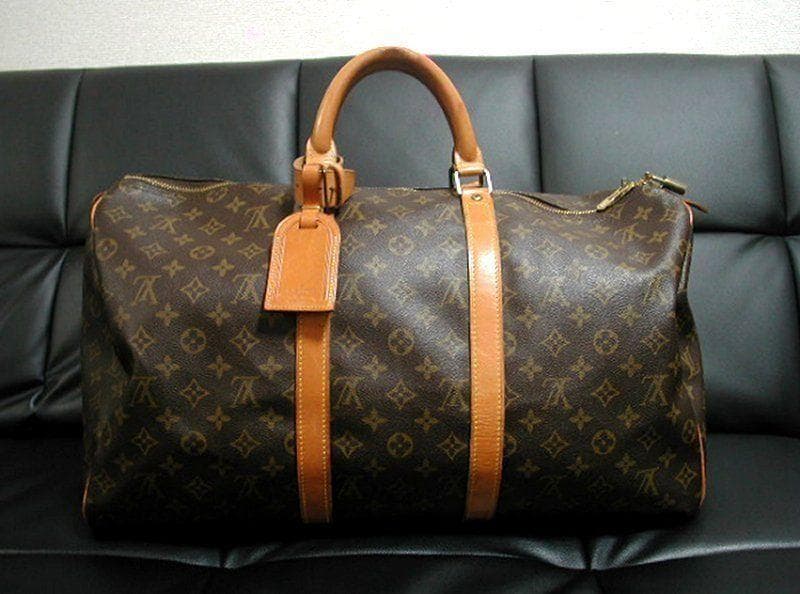 正規品　ルイヴィトン　キーポル50　モノグラム　ボストンバッグ　FH0942