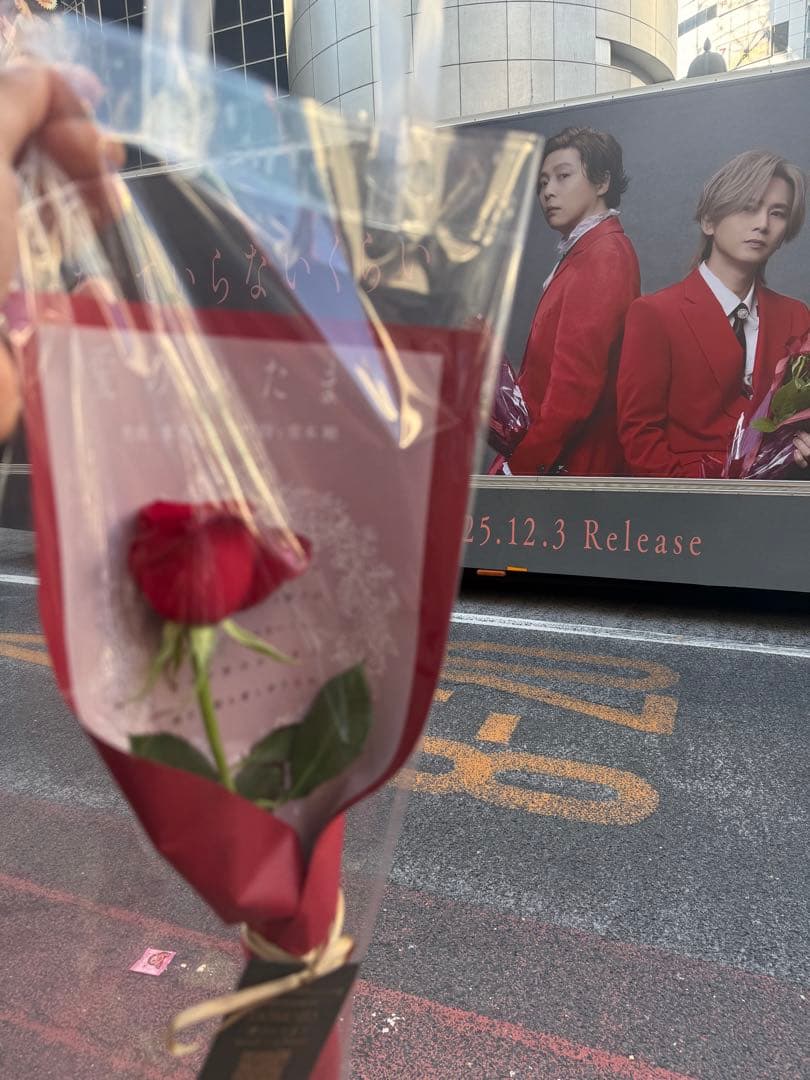 ゆき　本日配送DOMOTO 薔薇　渋谷109 愛のかたまり