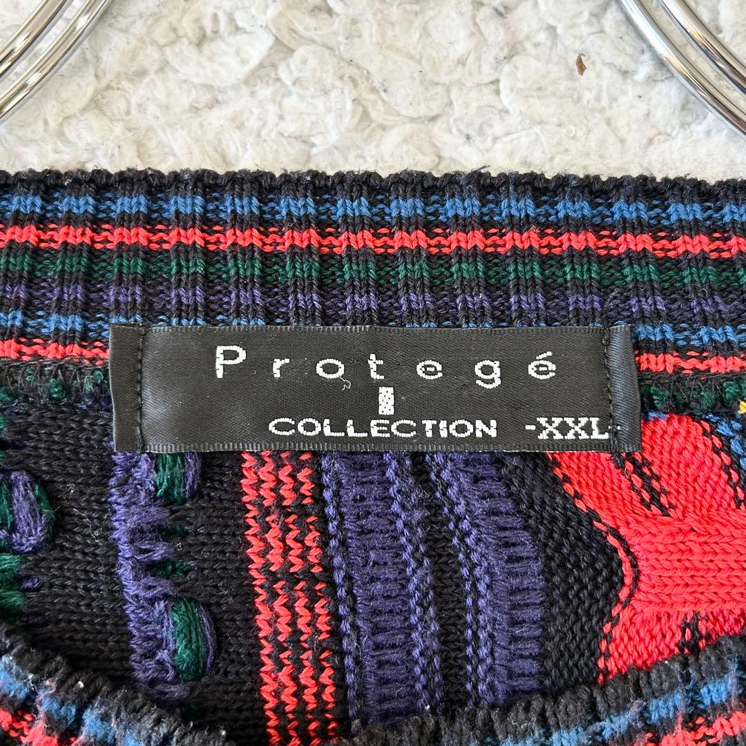 希少サイズ PROTEGE COLLECTION USA3D ニット XXL