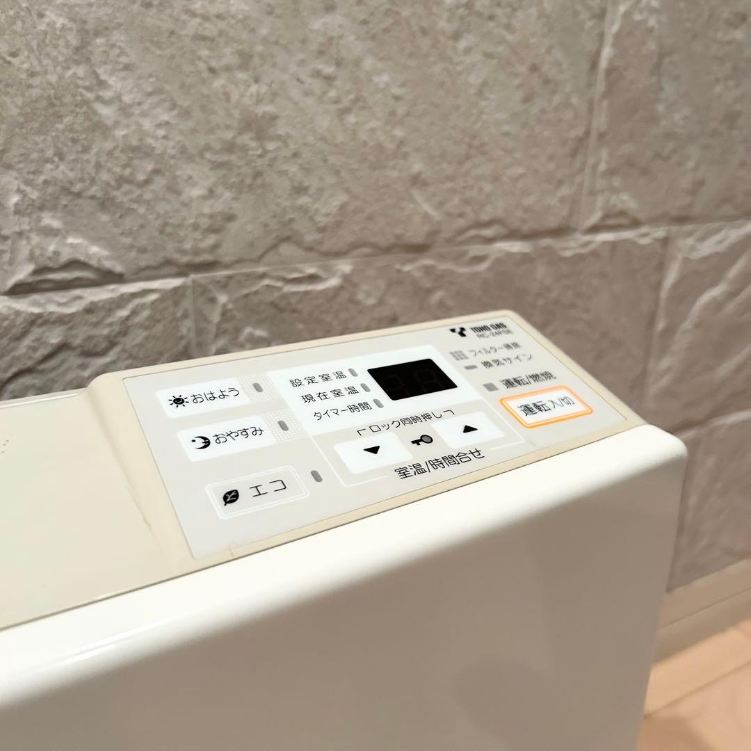 美品 リンナイ ガスファンヒーター　都市ガス用 RC-K2401E−1