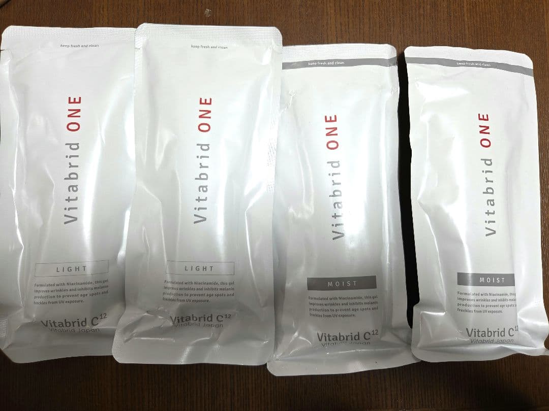 薬用ビタブリッドワン　オールインワン　ジェル状美容液4点