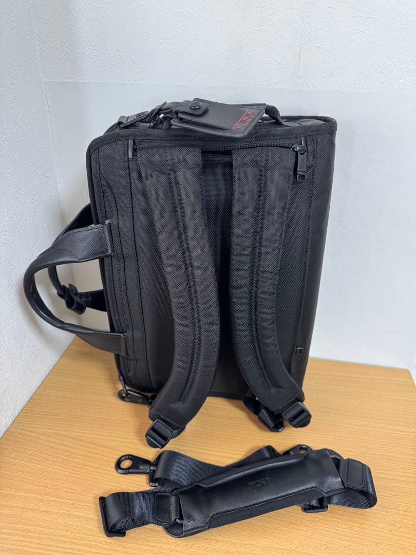 新品同様 TUMI ALPHA3 2603182D3 3WAY 国内正規品