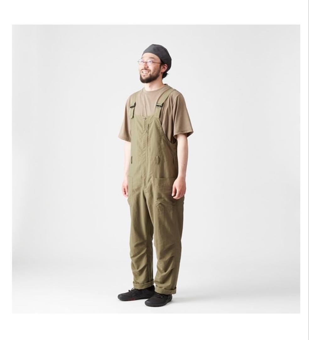 AXESQUIN ELEMENTS タッサーナイロンのオーバーオール（三）