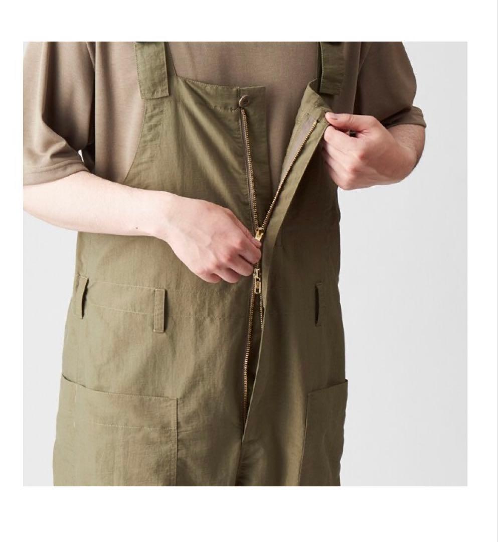 AXESQUIN ELEMENTS タッサーナイロンのオーバーオール（三）