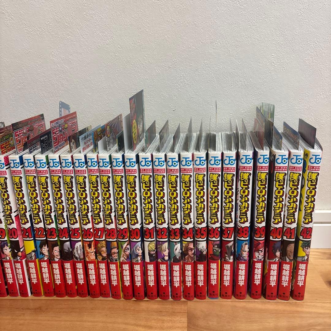 僕のヒーローアカデミア　全巻初版　ジャンパラ完品