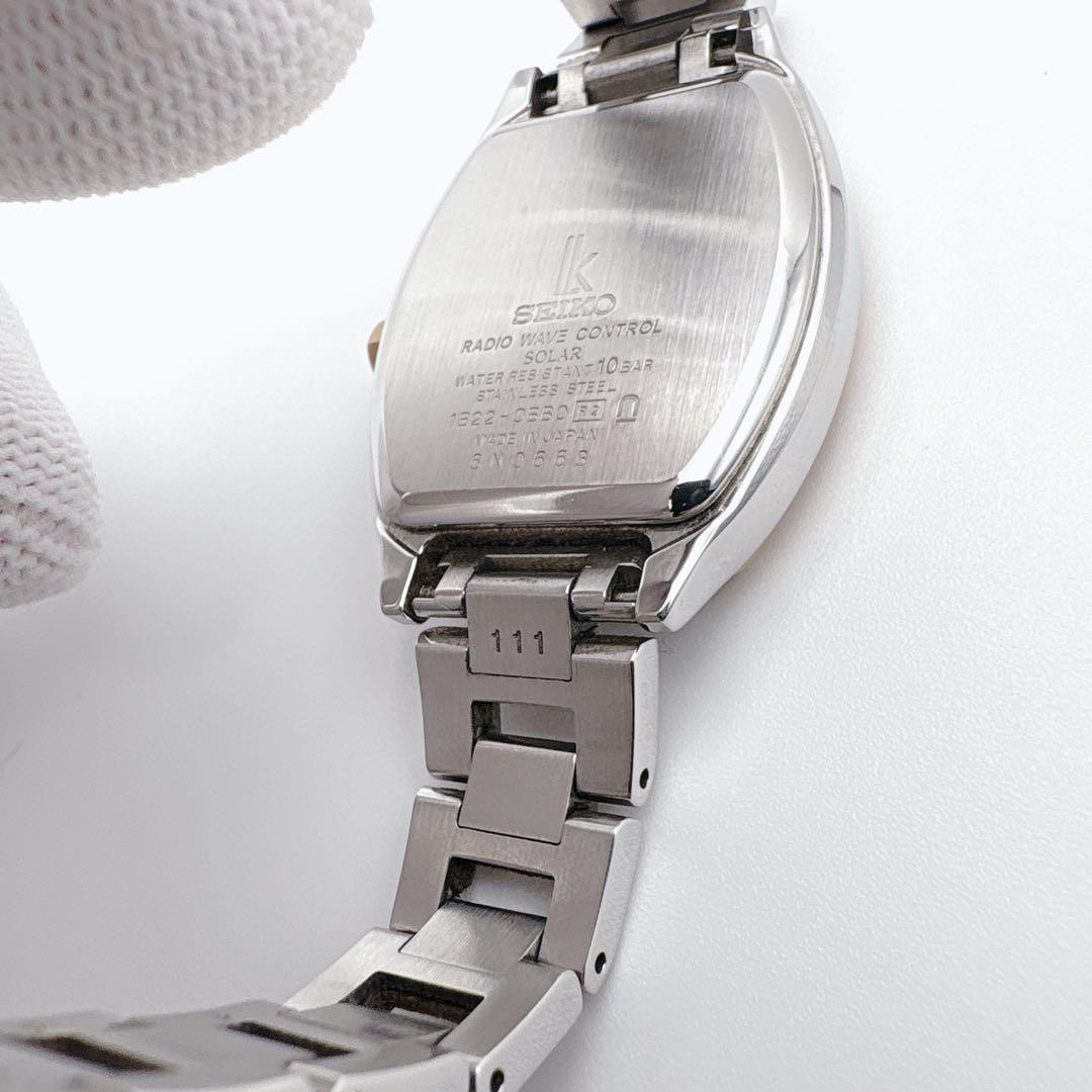 【美品】 SEIKO ルキア レディース 腕時計 1B22-0BB0