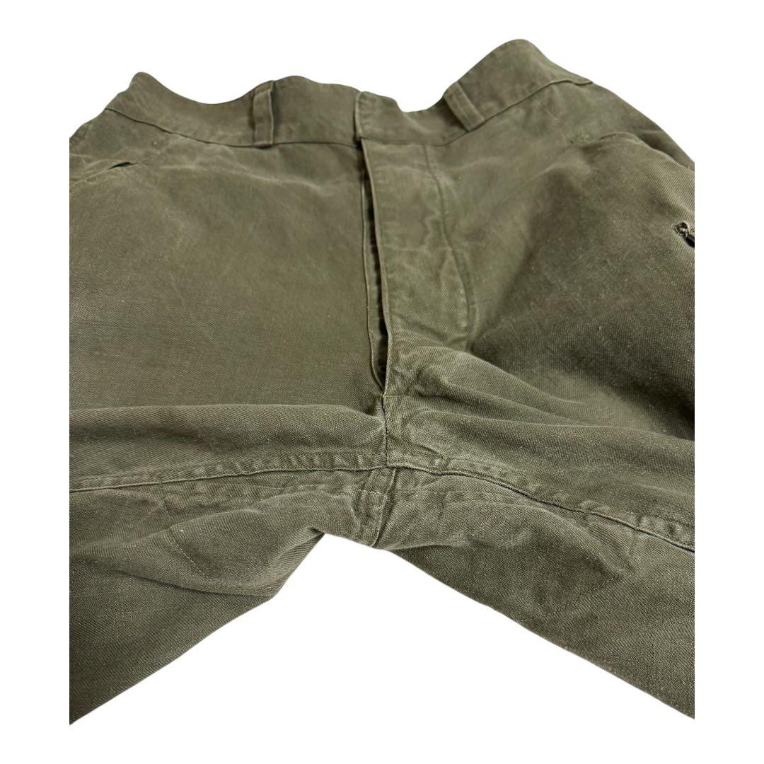 [最初期] フランス軍 M47 カーゴパンツ 前期 3つボタン メタルボタン