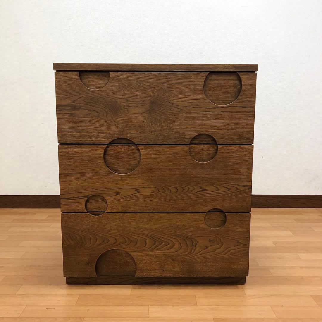 葉山ガーデン 葉山家具 水玉チェスト タモ アッシュ材 引出し