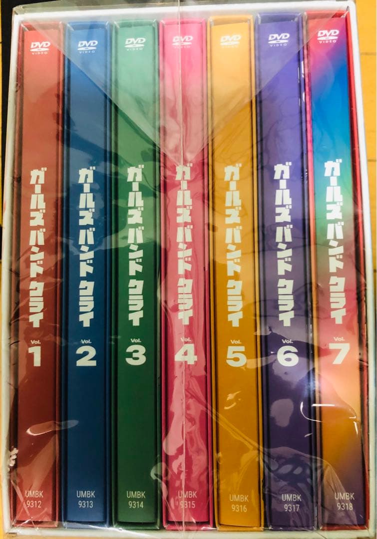 ガールズバンドクライ DVD全巻セット(収納BOX付)＋CD11枚