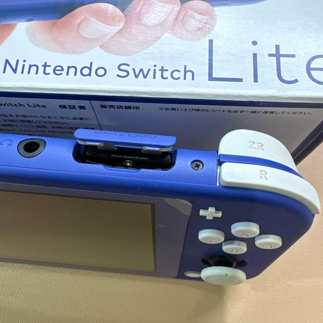 ジャンク品Nintendo Switch Lite 青