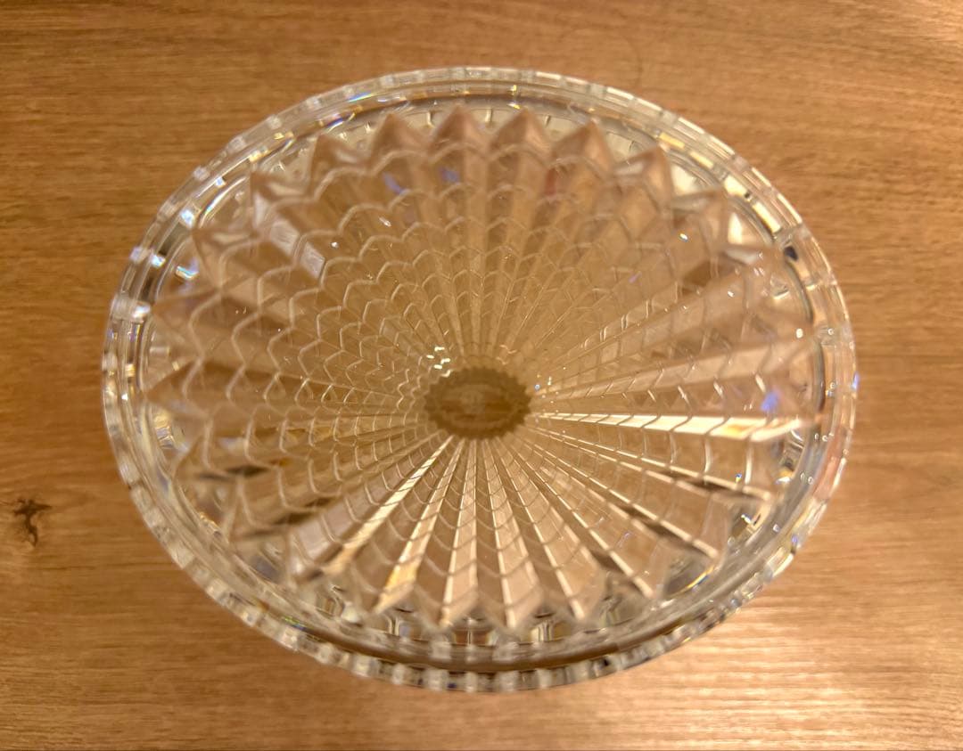 バカラ　アイベースS フラワーベース　花瓶　クリスタルガラス　箱付き