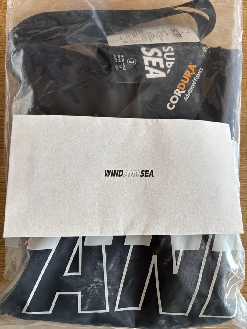 WIND AND SEA × SUBU CORDURA サンダル　28〜29.5