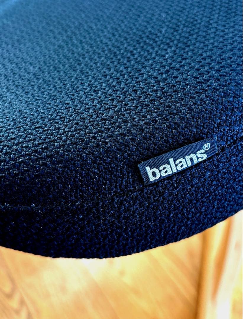 美品　balans lab balans Easy 姿勢矯正チェア ブラック