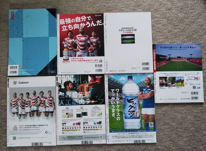 ラグビー  日本代表  ワールドカップ  雑誌