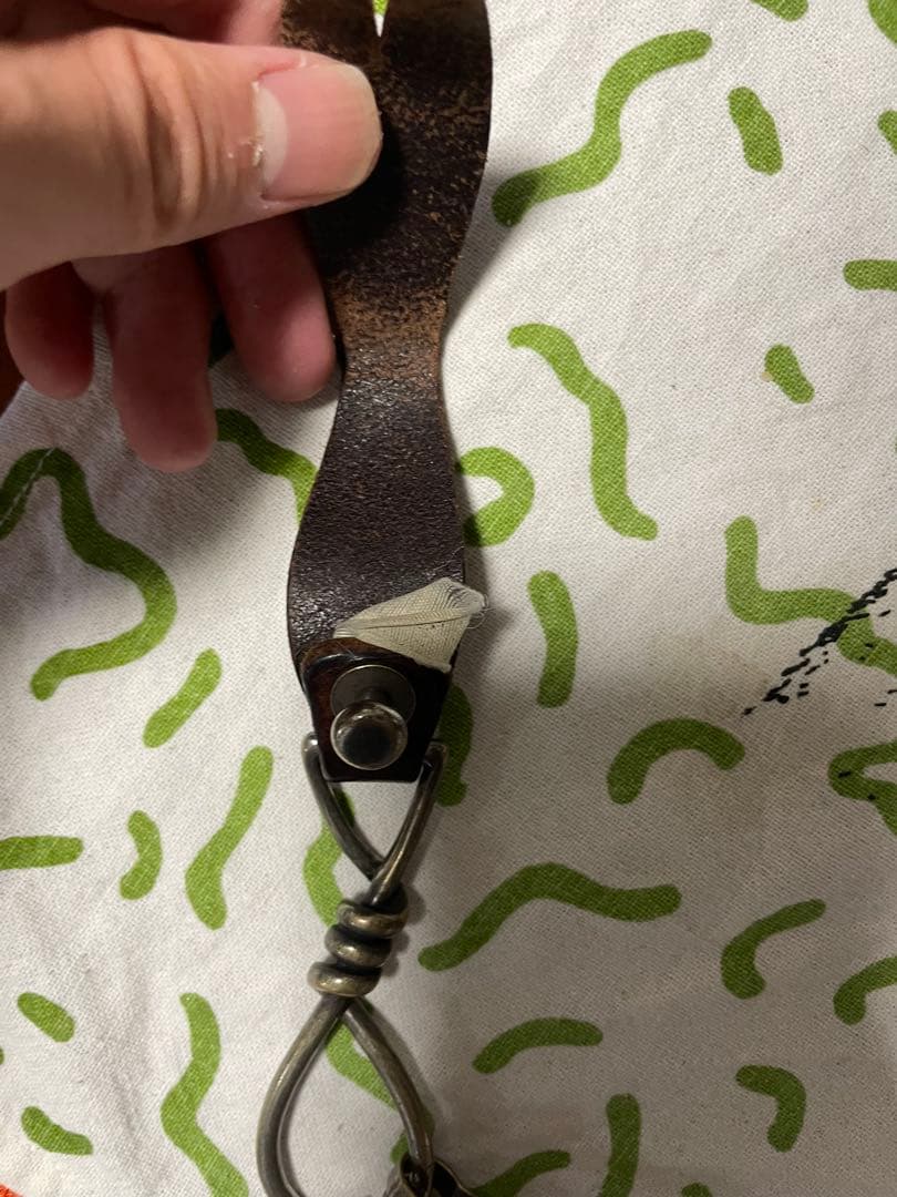 RRL レザー キー フォブ