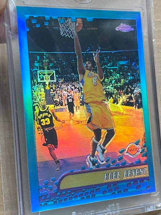 その他 2001 Topps Chrome refractor Kobe Bryant