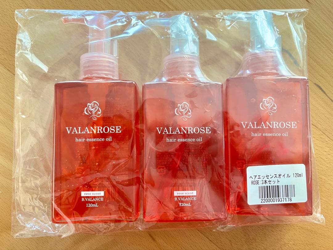 VALANROSE hair essence oil 120ml 3本セット