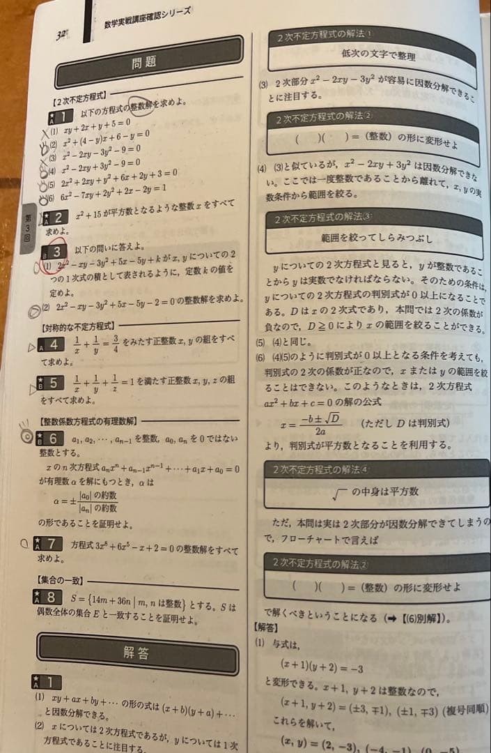 高2数学実戦講座確認シリーズ