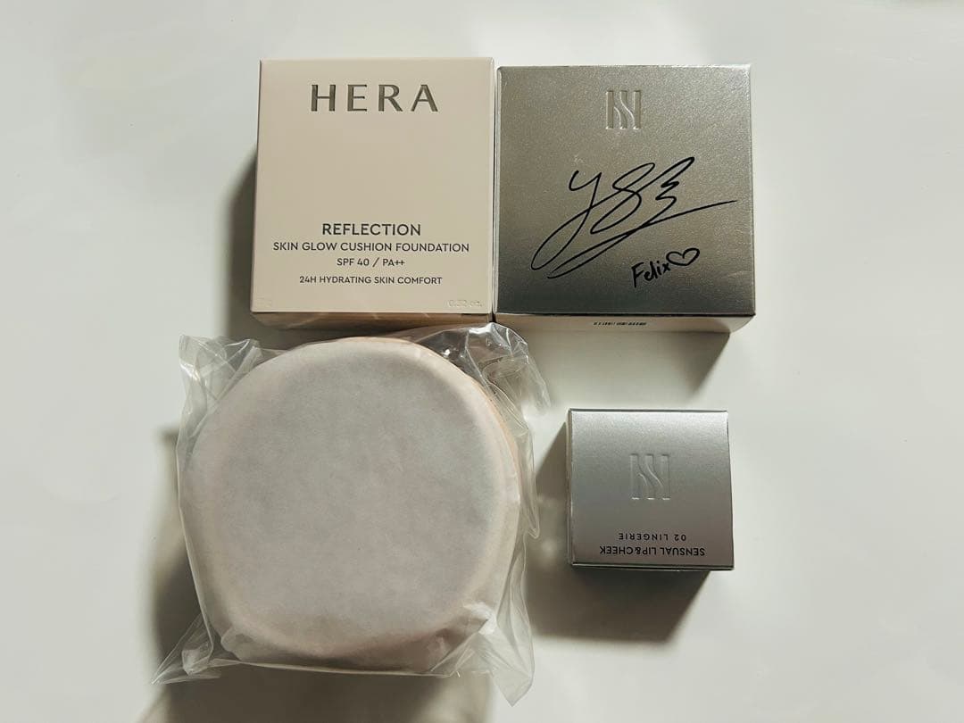 HERA クッションケースフィリックスエディションリフレクションセット　チーク