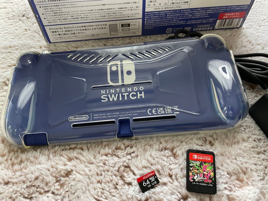 ニンテンドー スイッチライト スプラトゥーン2 64GB microSD 付き