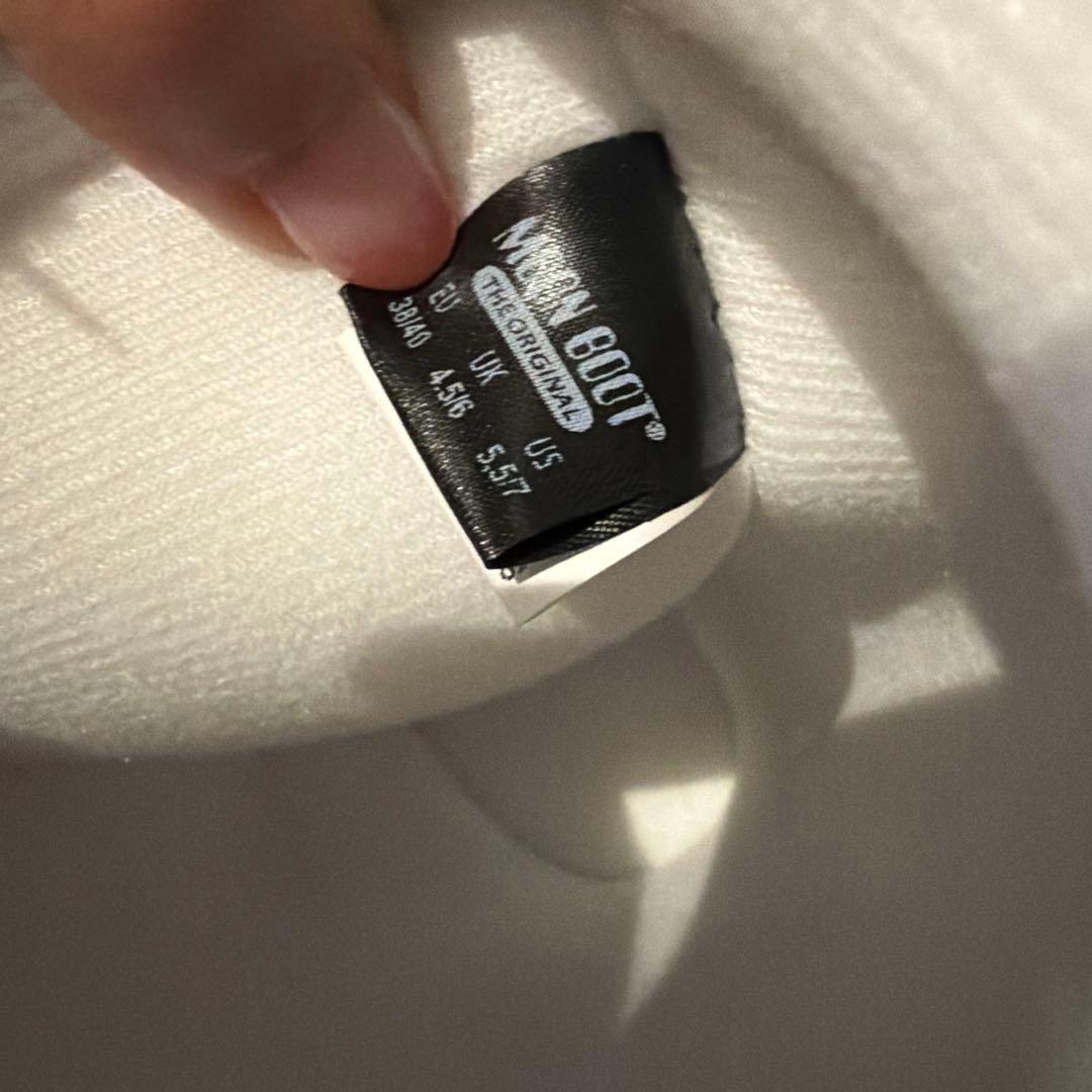 MOON BOOT ムーンブーツ ブラックバックホワイト 39/41 美品