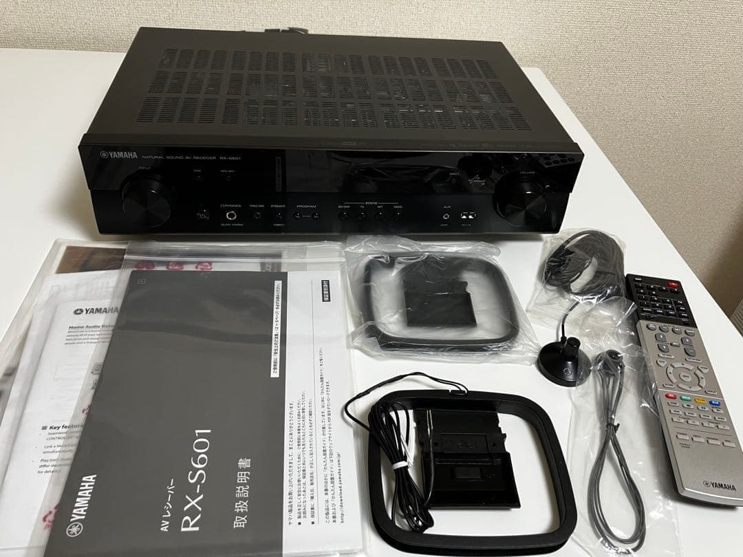【極美品】YAMAHA RX-S601 AVアンプ 本体　4K 60FPS出力