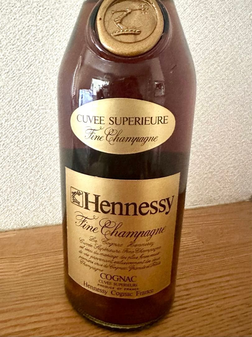 【古酒】Hennessy ☆フィーヌシャンパーニュ キュヴェスペリオール 未開封