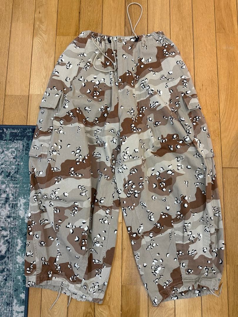 別注】Needles BEAMSBOY ヒザデルカーゴパンツ チョコチップカモ