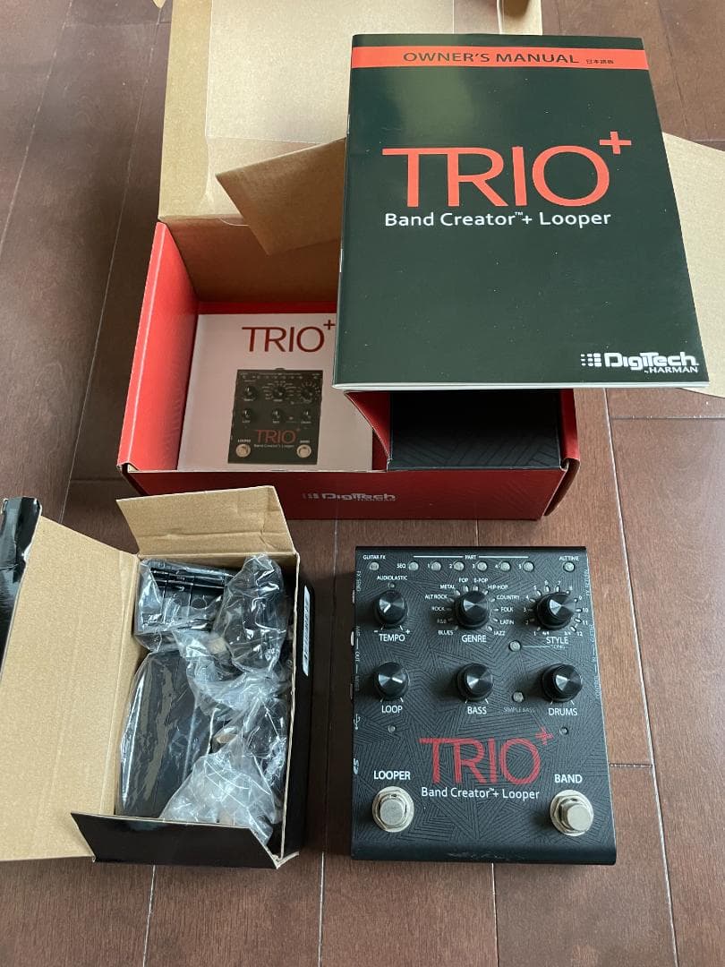 Digitech TRIO+ バンドクリエーター・ルーパー・ドラムマシーン