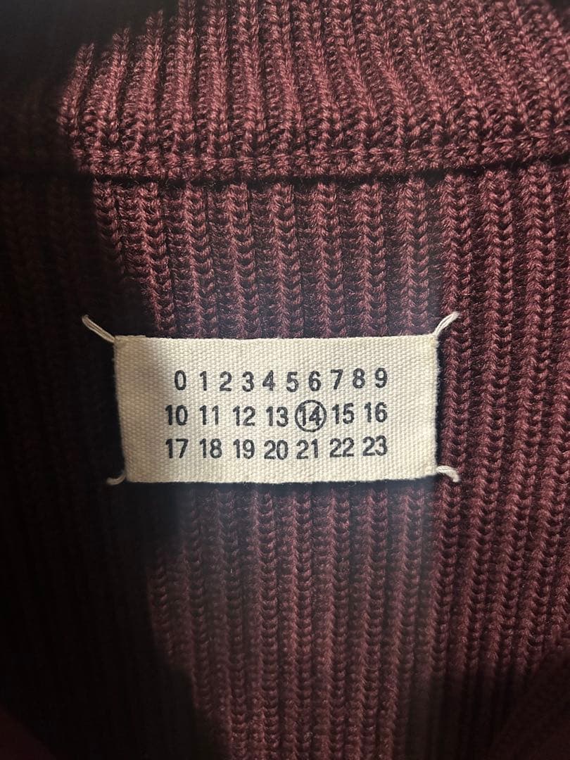 maison margielaドライバーズニット ここのえ期