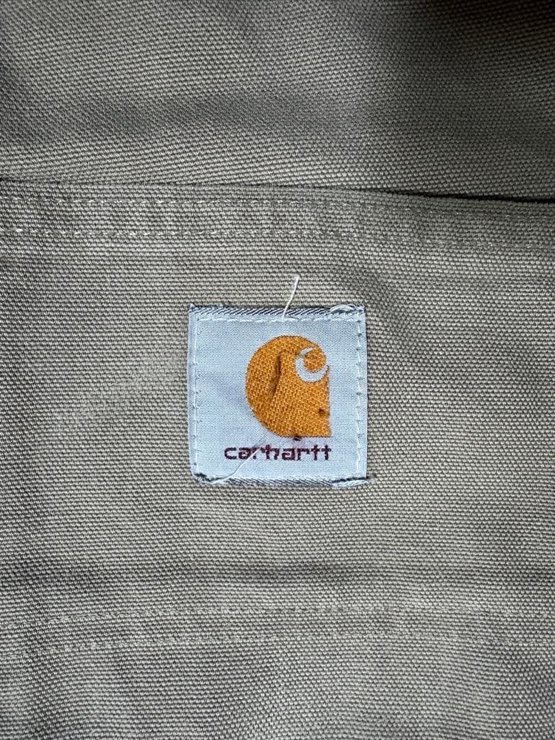 90年代 Carhartt 28×32 ダブルニー ペインターパンツ カーキ