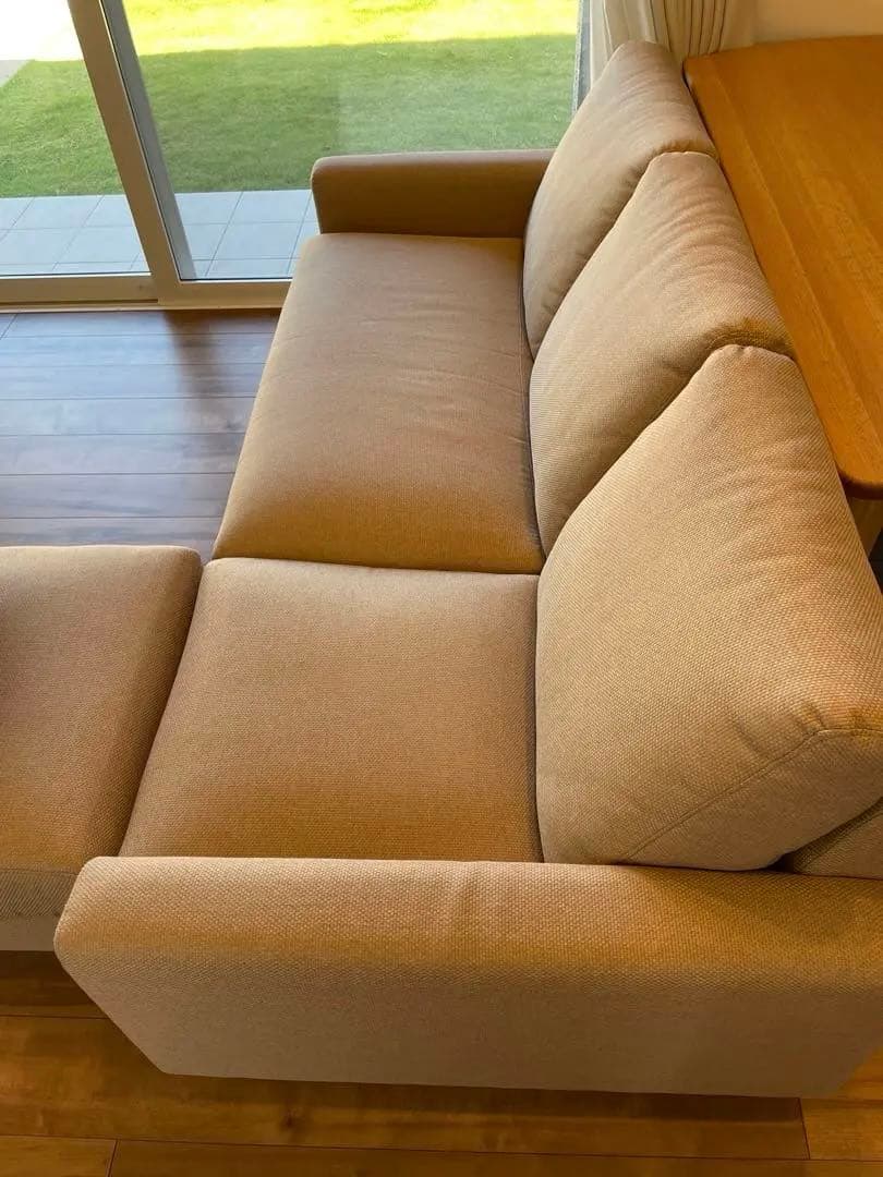 カウチソファ　3人掛け　ニトリ