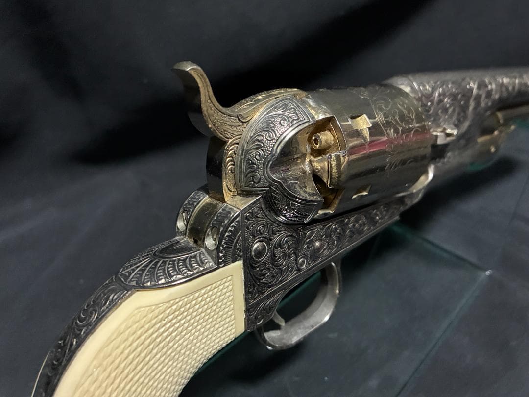 フランクリンミント　カスター将軍　リボルバー　M1861ネイビー　レプリカ