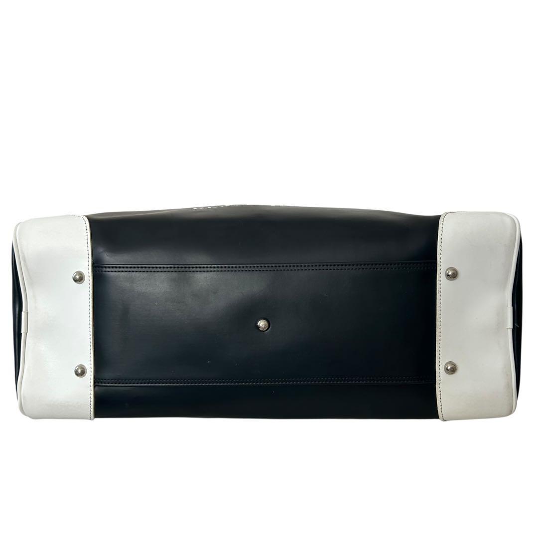 ✨希少✨ Burberry Black Label デカロゴ ボストンバッグ