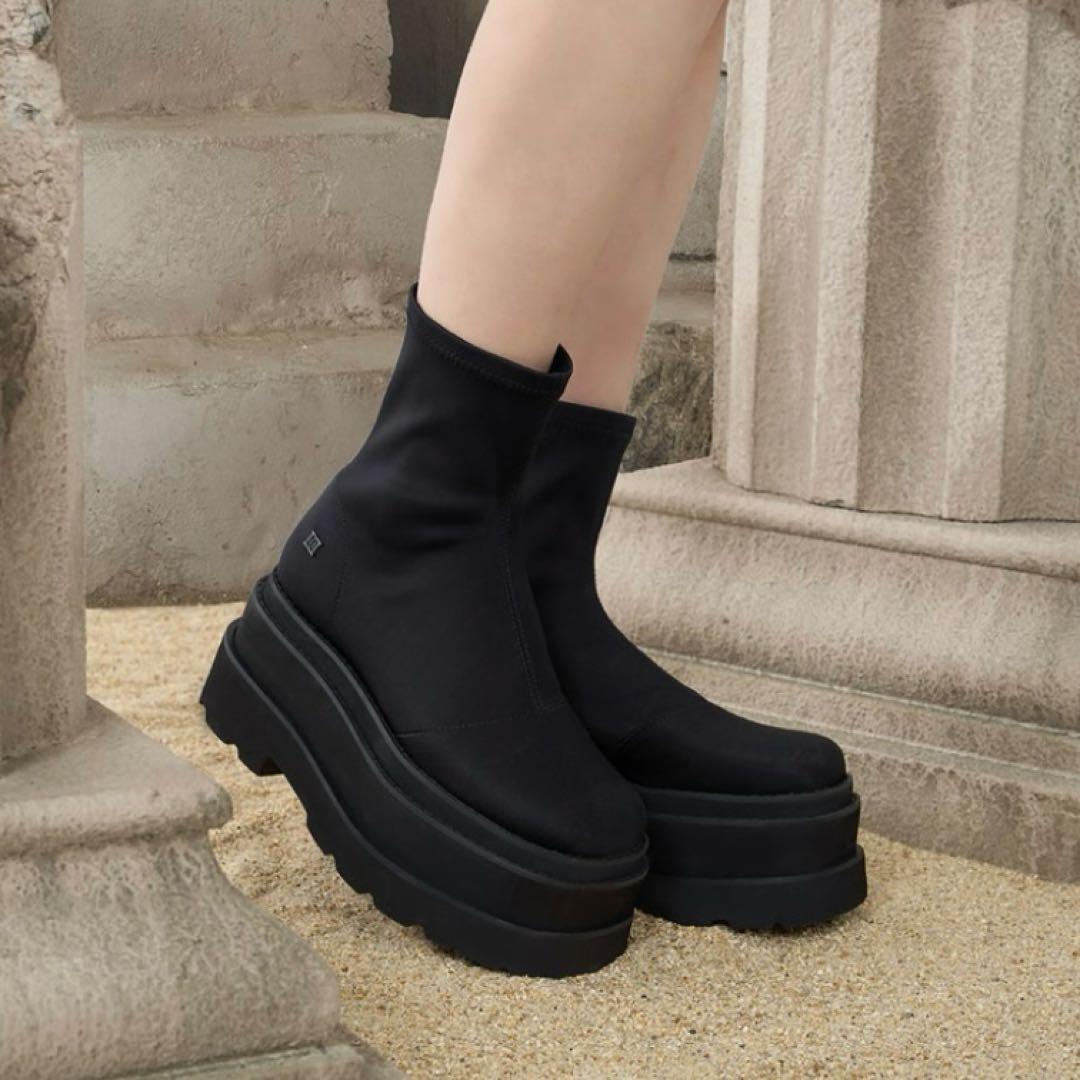 Darich ダーリッチ 美品 ウルトラストレッチフラットショートブーツ M