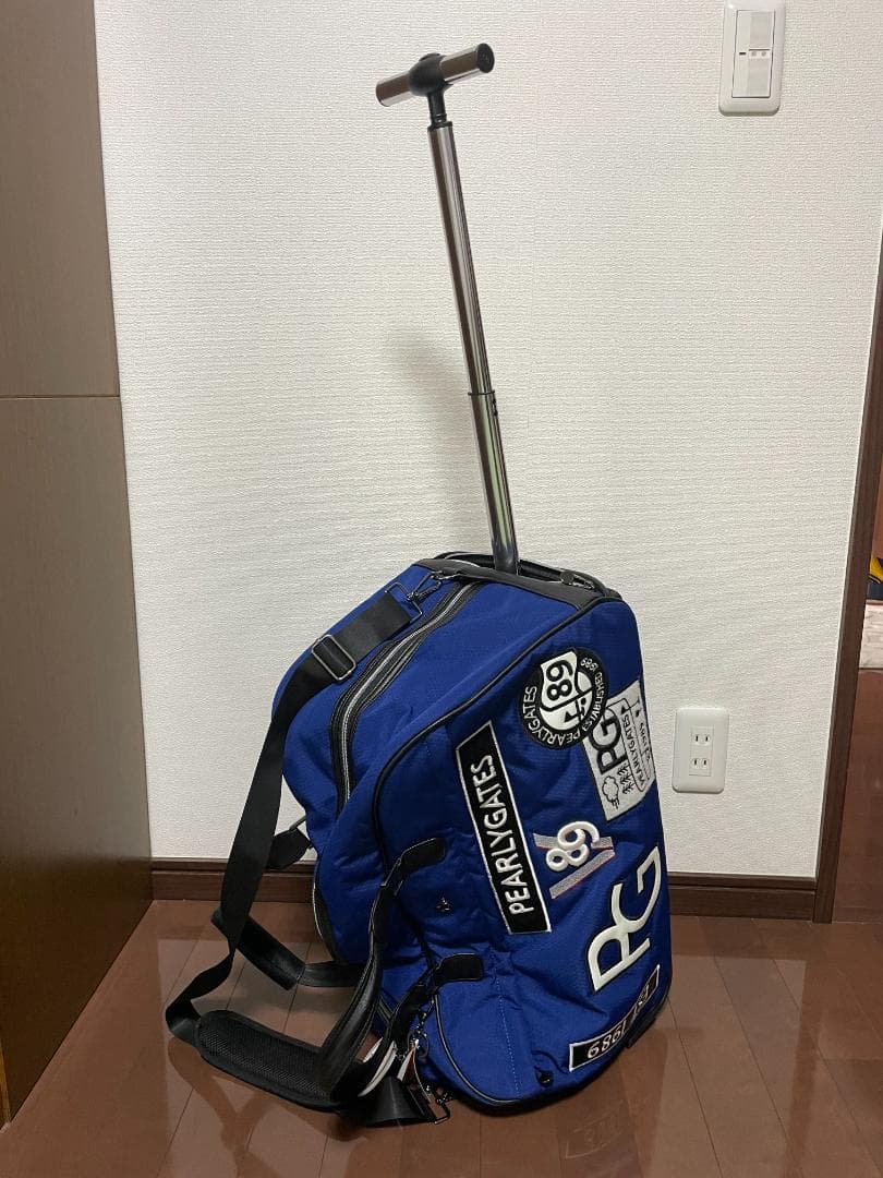 ★未使用美品★パーリーゲイツPERLYGATESキャリー付きボストンバッグ