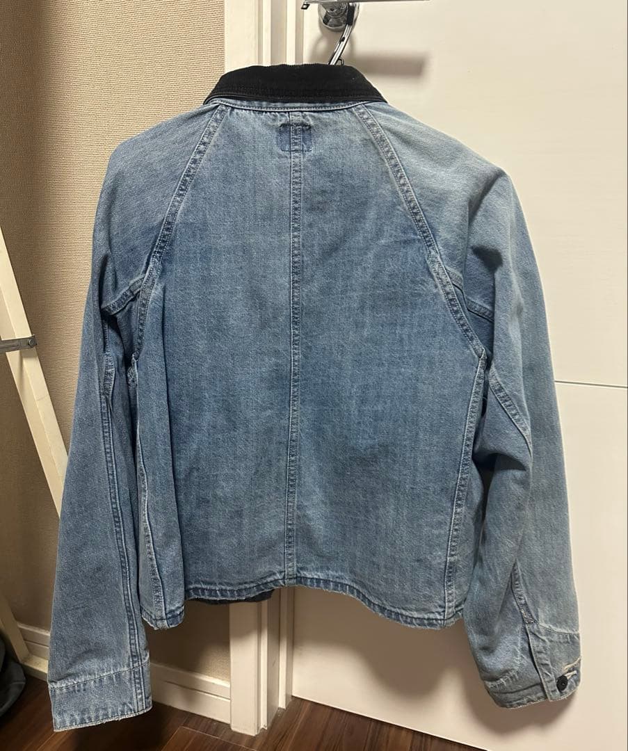 ジャケット・アウター PAYDAY6(ROKU)SHORT COVERALLS DENIM