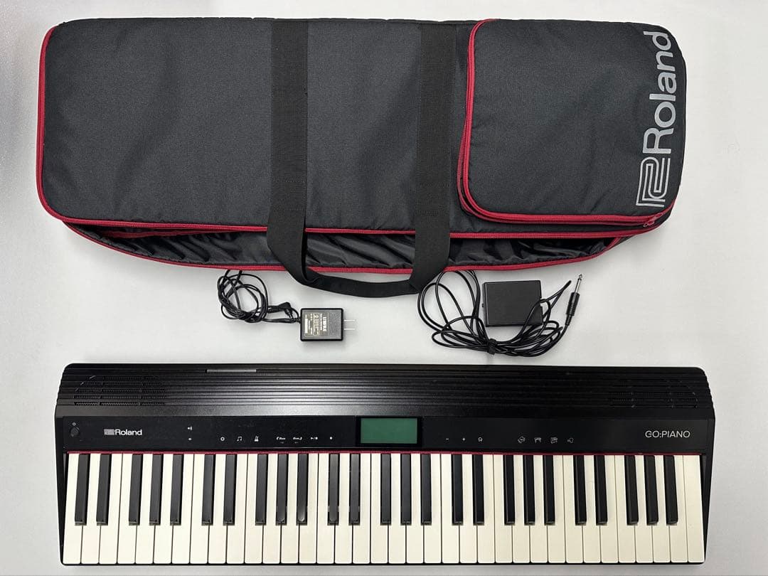 【動作確認済】Roland GO:Piano 61鍵電子とバッグ