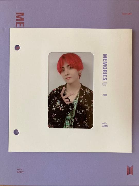 BTS メモリーズ 2018 Blu-ray トレカ【V テテ】