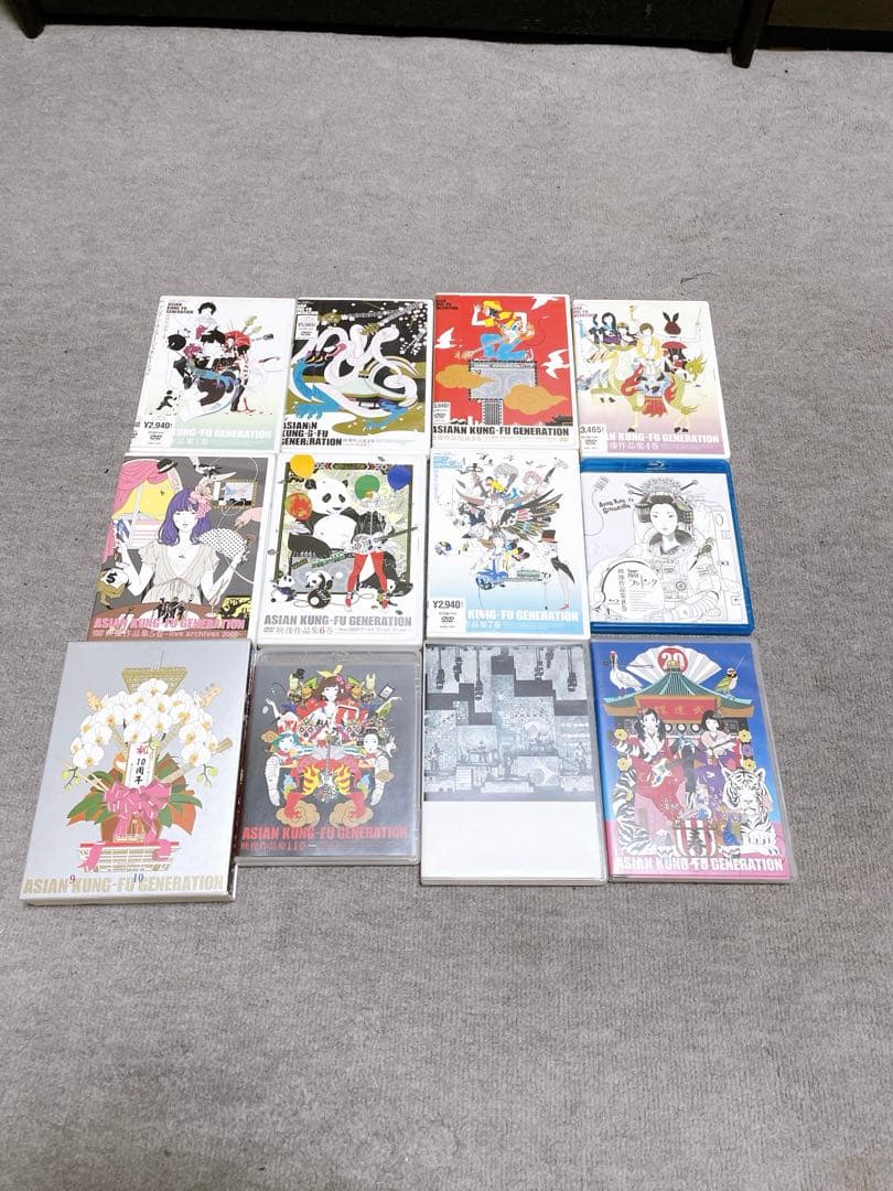 アジカン　DVD まとめ売り