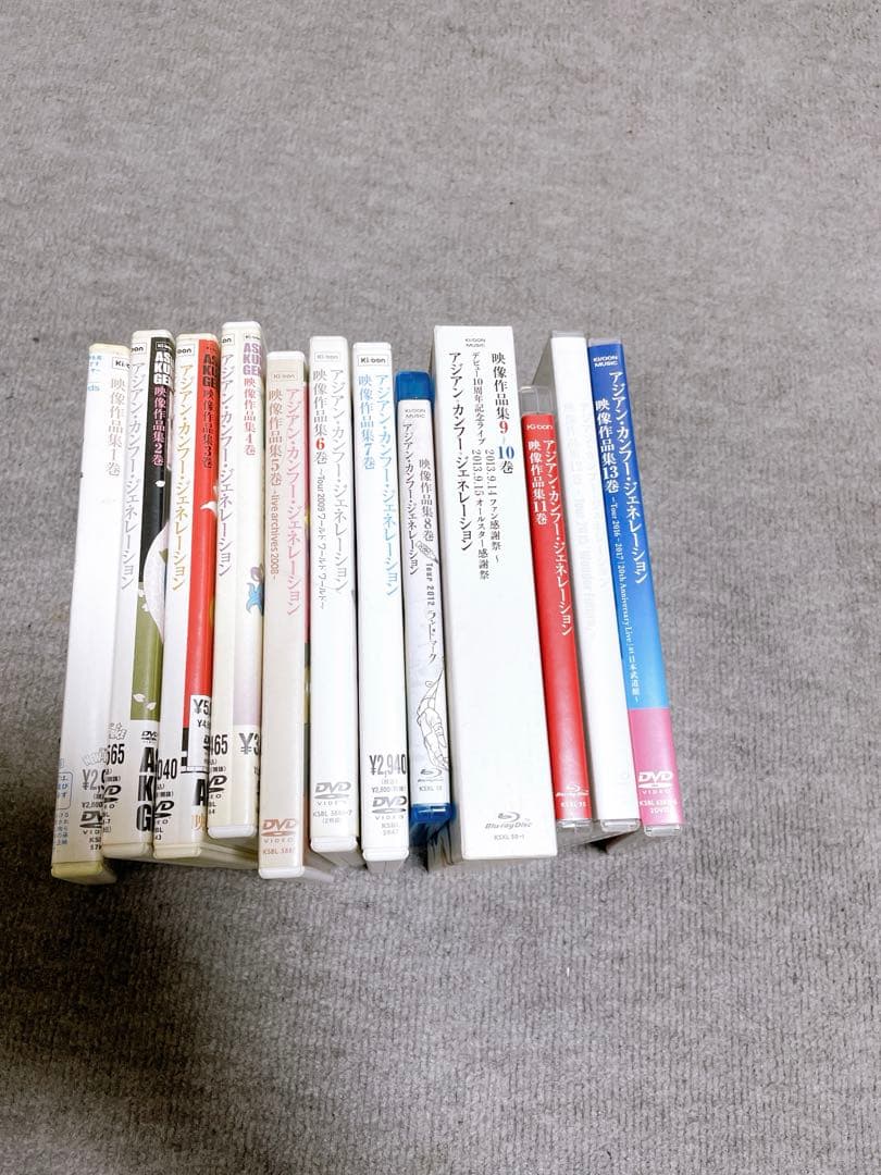 アジカン　DVD まとめ売り