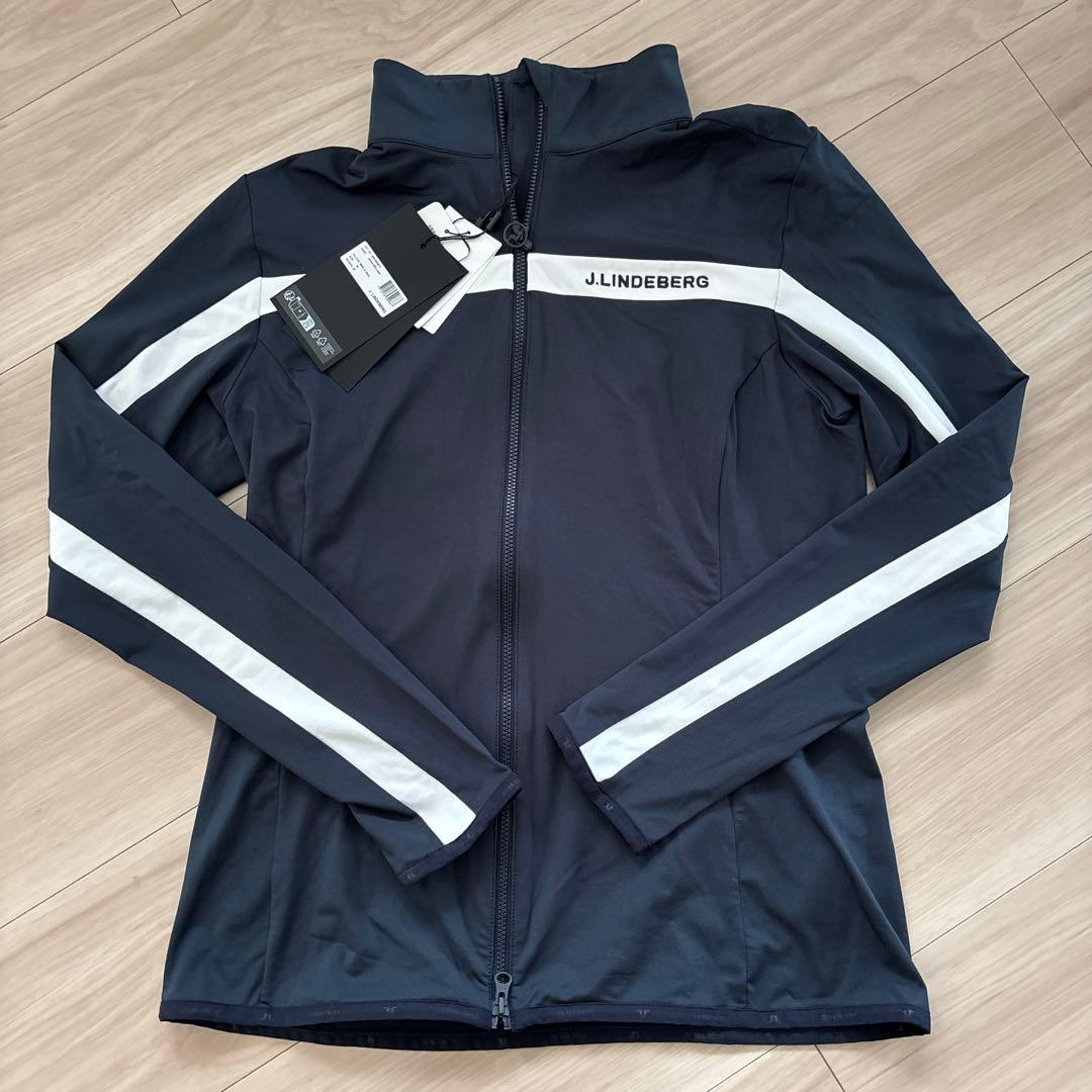 【新品】J.LINDEBERG ジェイリンドバーグ レディース M ネイビー