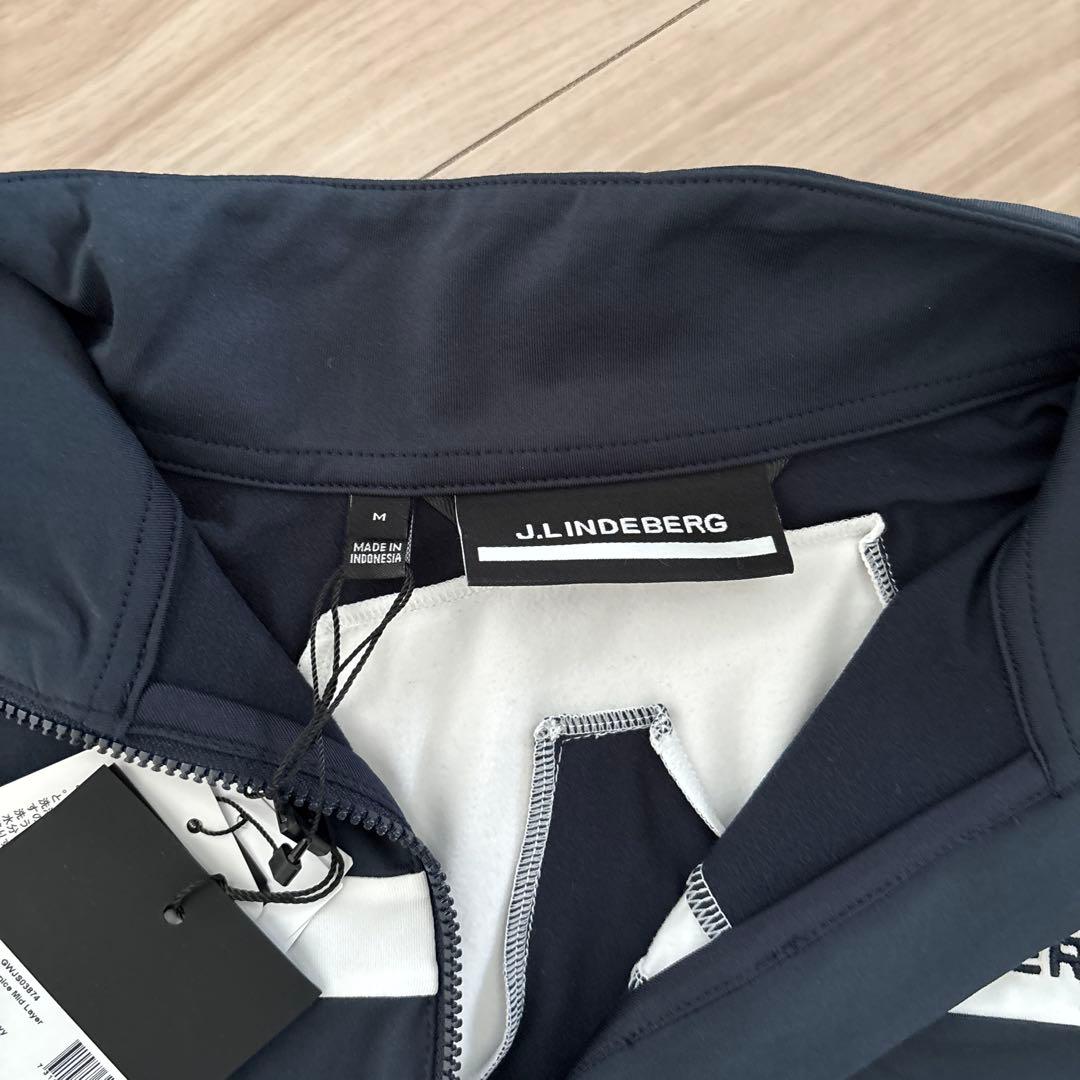 【新品】J.LINDEBERG ジェイリンドバーグ レディース M ネイビー